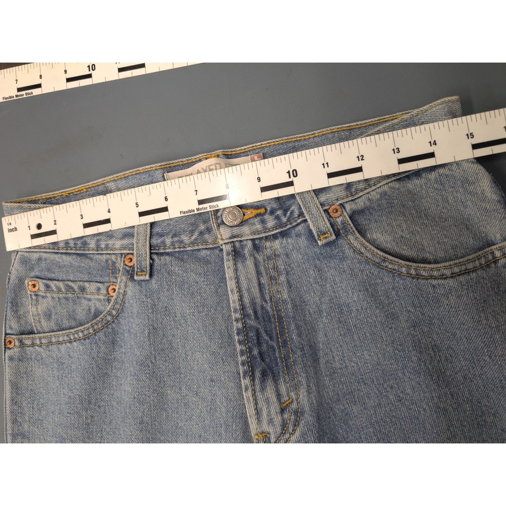 Levis 550 Relaxed Fit Jeans Mens  30x34 Y2K Blue Medium Wash Denim 00550-4834 - Picture 10 of 14